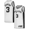 Pratico Attraente Meraviglioso Keldon Johnson San Antonio Spurs Nike Unisex Swingman Jersey Association Edition White per i Fan Veri