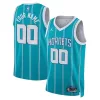 Pratico Charlotte Hornets Jordan Brand Unisex Swingman Custom Jersey Teal Icon Edition per i Fan Veri
