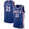 Pratico Joel Embiid Philadelphia 76ers Nike Unisex Swingman Jersey Icon Edition Royal/White per i Fan Veri