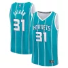 Pratico Tidjane Salaun Charlotte Hornets 2024 NBA Draft Fast Break Player Jersey Icon Edition Teal per i Fan Veri