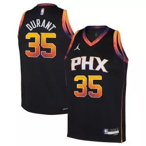 Prestigioso Lussuoso Kevin Durant Phoenix Suns Jordan Brand Youth 2022/23 Swingman Jersey Statement Edition Black per i Fan Veri