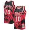 Raffinato Tim Hardaway Miami Heat Hardwood Classics 1996/97 Hyper Hoops Swingman Jersey Scarlet per i Fan Veri