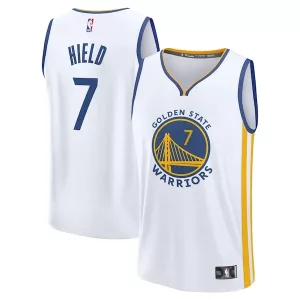 Resistente Accattivante Buddy Hield Golden State Warriors Fast Break Replica Player Jersey Association Edition White per i Fan Veri