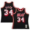 Resistente Carino Splendido Ray Allen Miami Heat 2013/14 Hardwood Classics Swingman Jersey Black per i Fan Veri