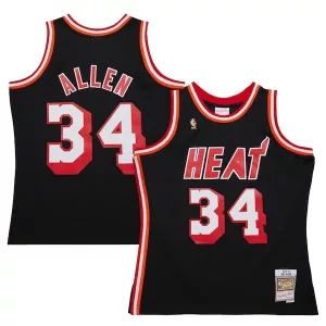Resistente Carino Splendido Ray Allen Miami Heat 2013/14 Hardwood Classics Swingman Jersey Black per i Fan Veri