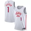 Resistente Elegante Raffinato James Harden Philadelphia 76ers Nike Unisex 2022/23 Swingman Jersey City Edition White per i Fan Veri