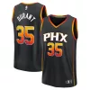 Resistente Kevin Durant Phoenix Suns Fast Break Replica Player Jersey Statement Edition Black per i Fan Veri