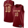 Resistente Moderno Darius Garland Cleveland Cavaliers Nike Unisex Swingman Jersey Icon Edition Wine/White per i Fan Veri