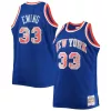 Resistente Patrick Ewing New York Knicks Big & Tall 1991/92 NBA 75th Anniversary Diamond Swingman Jersey Blue per i Fan Veri