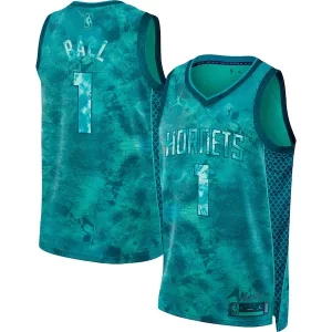 Robusto Cool Elegante LaMelo Ball Charlotte Hornets Jordan Brand Unisex Select Series Swingman Jersey Teal per i Fan Veri
