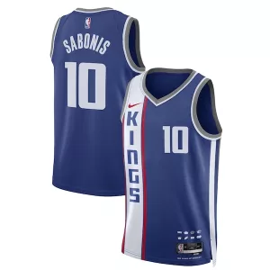 Robusto Fascinante Domantas Sabonis Sacramento Kings Nike Unisex 2023/24 Swingman Jersey Blue City Edition per i Fan Veri