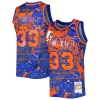 Robusto Fascinante Patrick Ewing New York Knicks 1985/86 Hardwood Classics Lunar New Year Swingman Jersey Blue per i Fan Veri