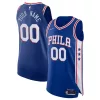 Robusto Moderno Magnifico Philadelphia 76ers Nike 2021/22 Diamond Authentic Custom Jersey Icon Edition Royal per i Fan Veri