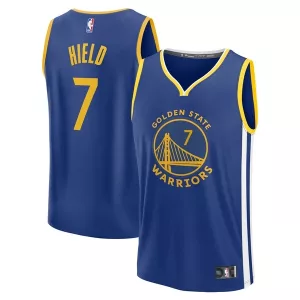 Magnifico Buddy Hield Golden State Warriors Fast Break Replica Player Jersey Icon Edition Royal per i Fan Veri