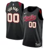 Sofisticato Duraturo Eccezionale Portland Trail Blazers Nike Unisex 2023/24 Custom Swingman Jersey Black City Edition per i Fan Veri