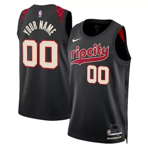 Sofisticato Duraturo Eccezionale Portland Trail Blazers Nike Unisex 2023/24 Custom Swingman Jersey Black City Edition per i Fan Veri