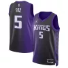 Sofisticato Gorgeous De'Aaron Fox Sacramento Kings Jordan Brand Unisex Swingman Jersey Statement Edition Purple per i Fan Veri
