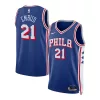 Sofisticato Joel Embiid Philadelphia 76ers Nike Youth Swingman Jersey Icon Edition Royal per i Fan Veri