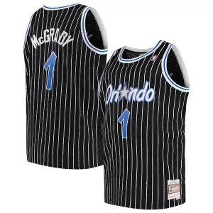 Splendido Accattivante Classico Tracy McGrady Orlando Magic 2003/04 Big & Tall Hardwood Classics Swingman Jersey Black/Blue per i Fan Veri