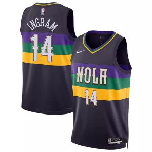 Splendido Attraente Brandon Ingram New Orleans Pelicans Nike Unisex 2022/23 Swingman Jersey City Edition Purple per i Fan Veri