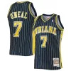 Splendido Bellissimo Jermaine O'Neal Indiana Pacers 2003/04 Hardwood Classics Swingman Jersey Navy per i Fan Veri