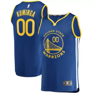 Splendido Delizioso Trendy Jonathan Kuminga Golden State Warriors 2021 NBA Draft First Round Pick Fast Break Replica Jersey Royal Icon Edition per i Fan Veri