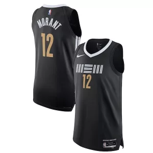 Splendido Fascinante Accattivante Nike Ja Morant Memphis Grizzlies Authentic Jersey City Edition Black per i Fan Veri