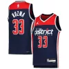 Splendido Kyle Kuzma Washington Wizards Jordan Brand Youth Swingman Jersey Statement Edition Navy per i Fan Veri