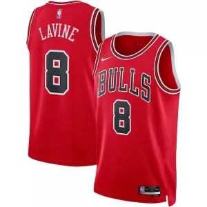 Splendido Resistente Zach LaVine Chicago Bulls Nike Unisex Swingman Jersey Icon Edition Red/White per i Fan Veri