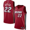Stupendo Bellissimo Jimmy Butler Miami Heat Jordan Brand Unisex Swingman Jersey Statement Edition Red per i Fan Veri