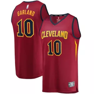 Stupendo Darius Garland Cleveland Cavaliers Youth Replica Fast Break Jersey Wine Icon Edition per i Fan Veri
