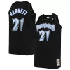 Stupendo Gorgeous Kevin Garnett Minnesota Timberwolves 1997/98 Big & Tall Hardwood Classics Swingman Jersey Black per i Fan Veri