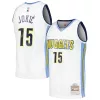 Stupendo Versatile Moderno Nikola Jokic Denver Nuggets 2016/17 Throwback Swingman Jersey White per i Fan Veri