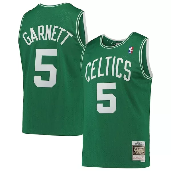 Trendy Attraente Kevin Garnett Boston Celtics 2007/08 Hardwood Classics Swingman Jersey Kelly Green per i Fan Veri
