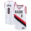 Meraviglioso Sofisticato Bellissimo Deni Avdija Portland Trail Blazers Fast Break Replica Player Jersey Association Edition White per i Fan Veri