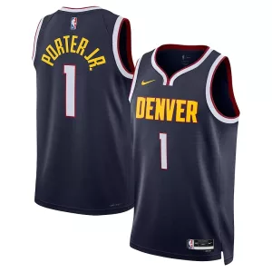 Accattivante Sofisticato Michael Porter Jr. Denver Nuggets Nike Unisex Swingman Jersey Association Edition Navy per i Fan Veri