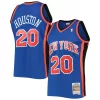 Versatile Lussuoso Resistente Allan Houston New York Knicks Hardwood Classics Swingman Jersey Blue per i Fan Veri