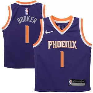 Sofisticato Classico Comodo Devin Booker Phoenix Suns Nike Preschool Replica Jersey Purple Icon Edition per i Fan Veri