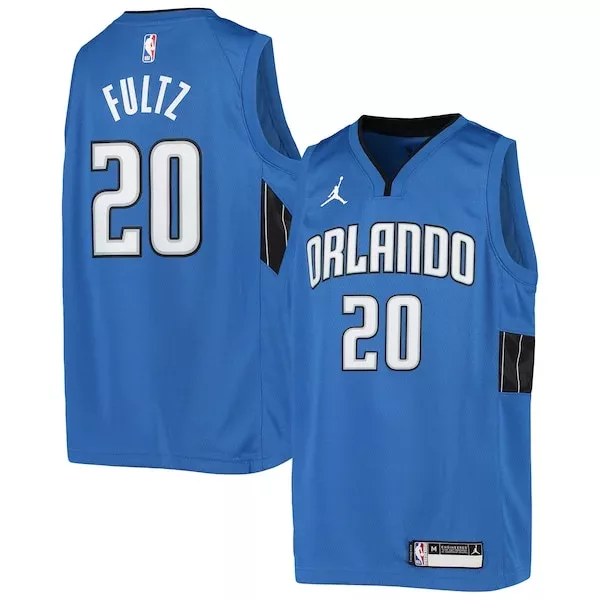 Versatile Markelle Fultz Orlando Magic Jordan Brand Youth 2020/21 Swingman Jersey Statement Edition Blue per i Fan Veri