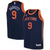 Versatile Prestigioso RJ Barrett New York Knicks Jordan Brand Youth Swingman Jersey Statement Navy per i Fan Veri