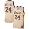 Versatile Stupendo Attraente Men's Los Angeles Lakers Kobe Bryant Gold 2008 09 Hardwood Classics Authentic Player Jersey per i Fan Veri