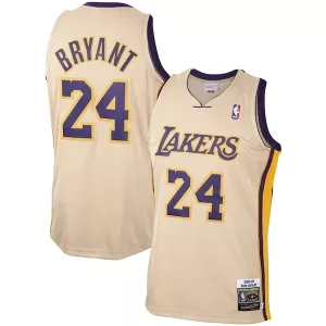 Versatile Stupendo Attraente Men's Los Angeles Lakers Kobe Bryant Gold 2008 09 Hardwood Classics Authentic Player Jersey per i Fan Veri